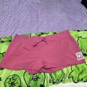 Y2k Pink Victoria’s Secret Lounge Shorts